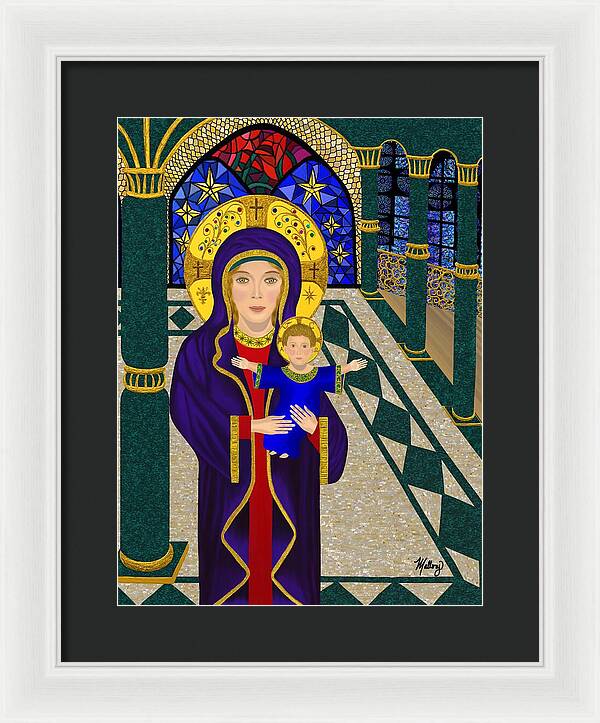 Mother and Child - Framed Print