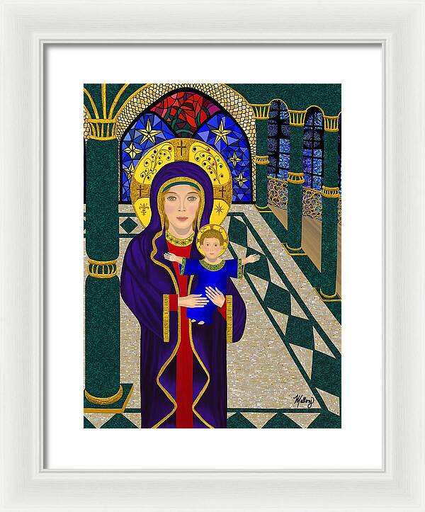 Mother and Child - Framed Print