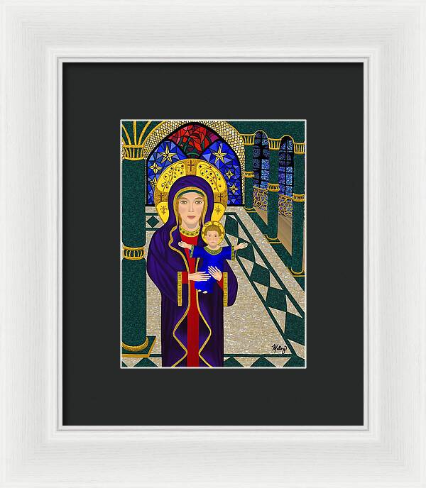 Mother and Child - Framed Print