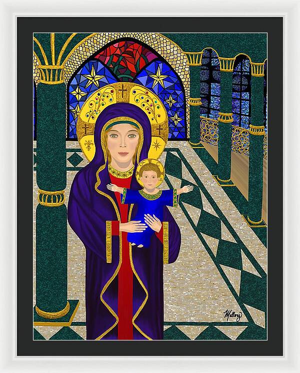 Mother and Child - Framed Print