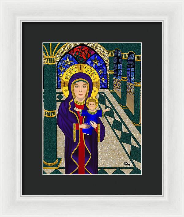 Mother and Child - Framed Print