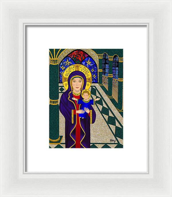 Mother and Child - Framed Print