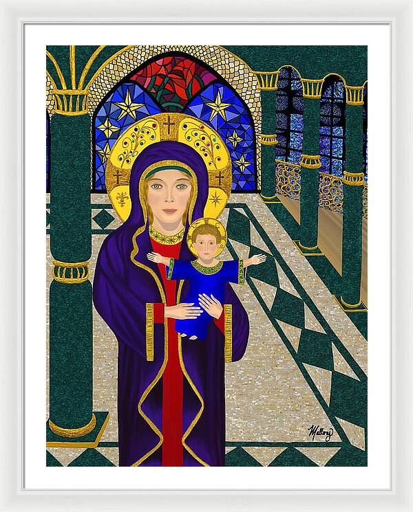 Mother and Child - Framed Print