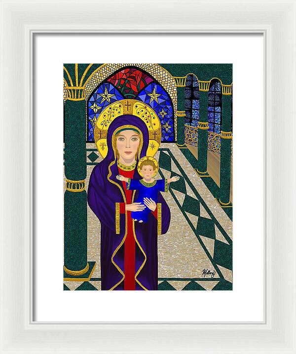 Mother and Child - Framed Print