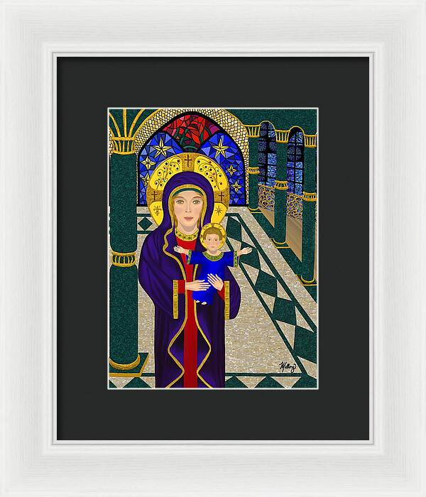 Mother and Child - Framed Print