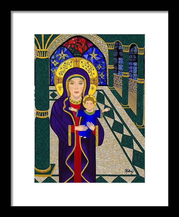 Mother and Child - Framed Print