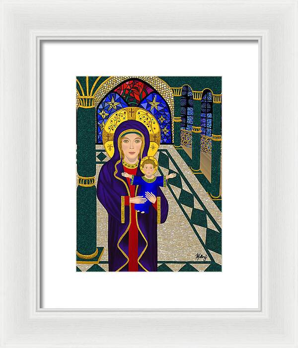 Mother and Child - Framed Print