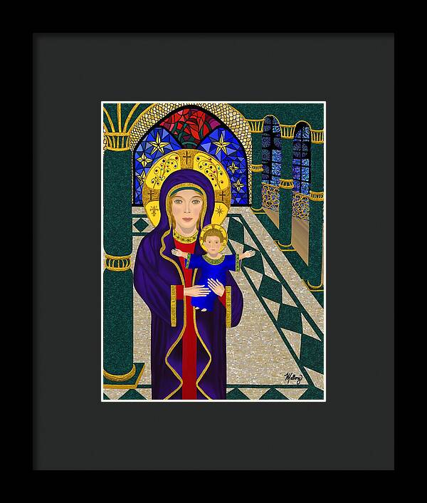 Mother and Child - Framed Print