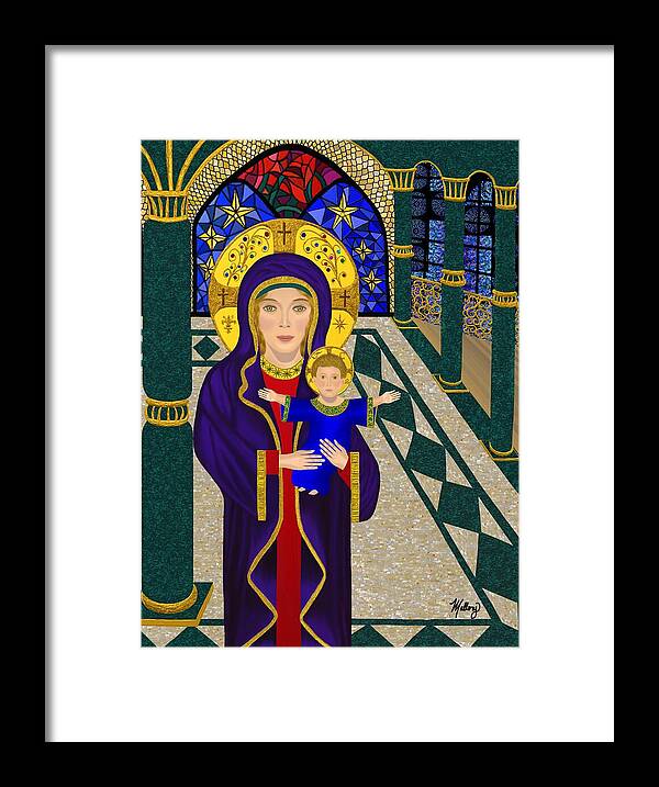 Mother and Child - Framed Print