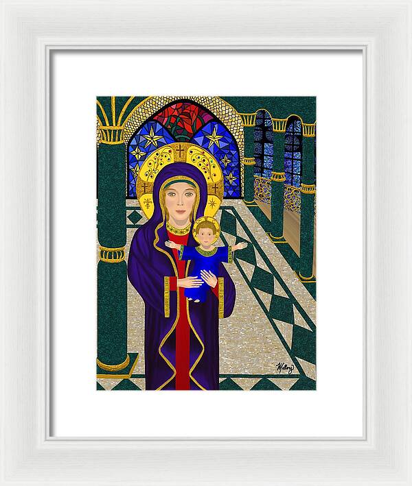 Mother and Child - Framed Print