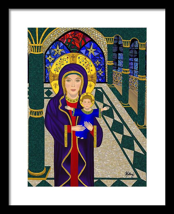 Mother and Child - Framed Print