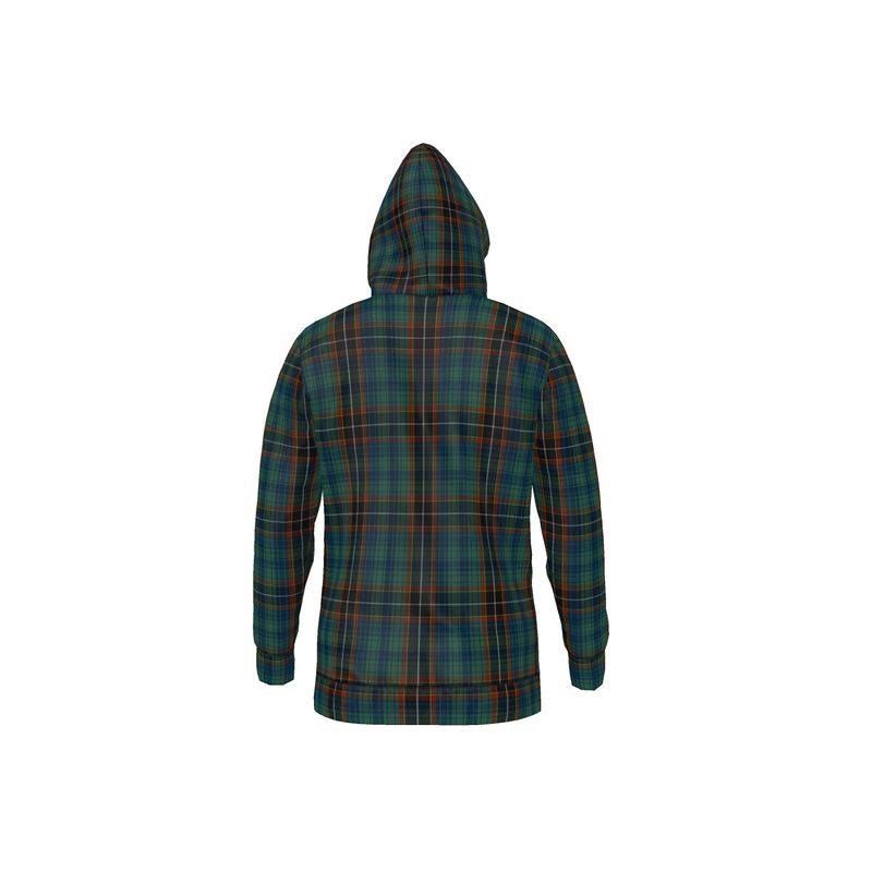 Vintage plaid faded hoodie