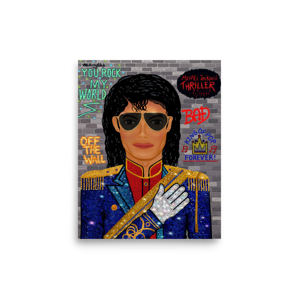 .com: bribase shop Michael Jackson poster 28 inch x 24 inch/16 inch x  13 inch: Posters & Prints